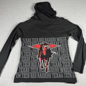 Emerson Street Women's Black Hoodie with Texas Tech Logo